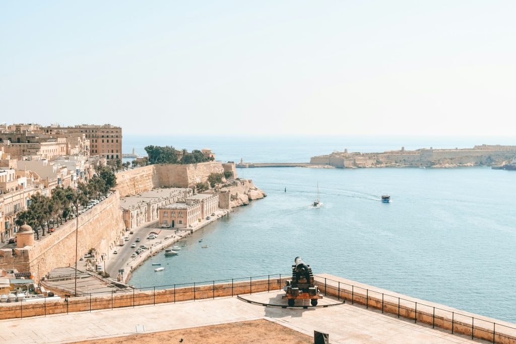 Upper Barrakka Gardens, Valetta Malta